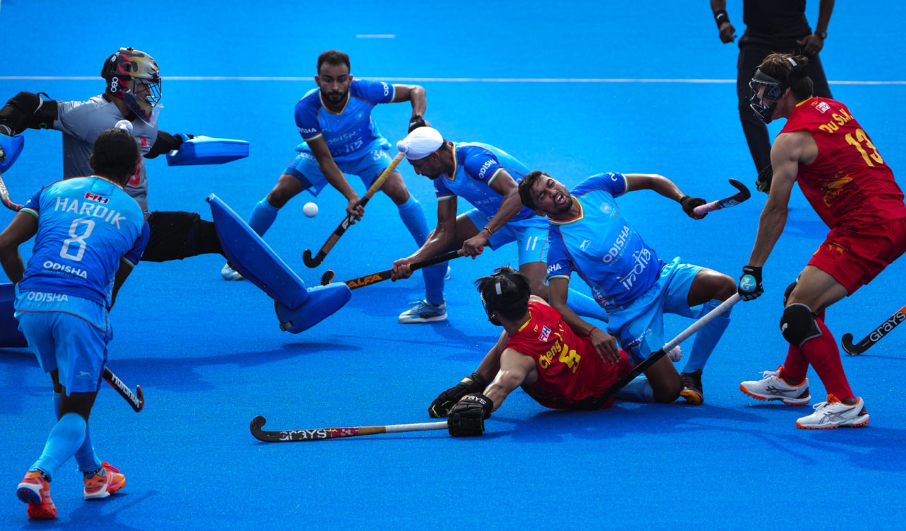 Hockey Asia Cup 2025: Harmanpreet Singh hat-trick helps India edge China 4-3