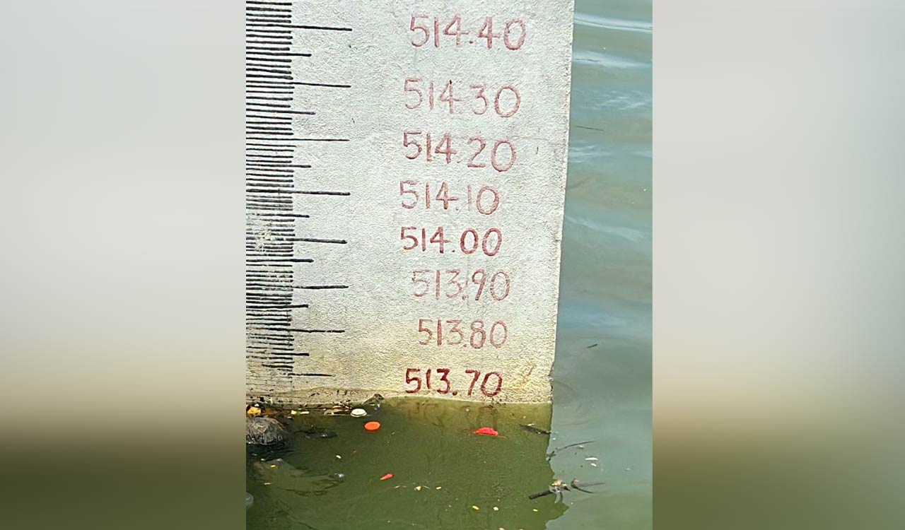 Hyderabad: Hussain Sagar at brim after heavy rains; inflows at 1,234 cusecs