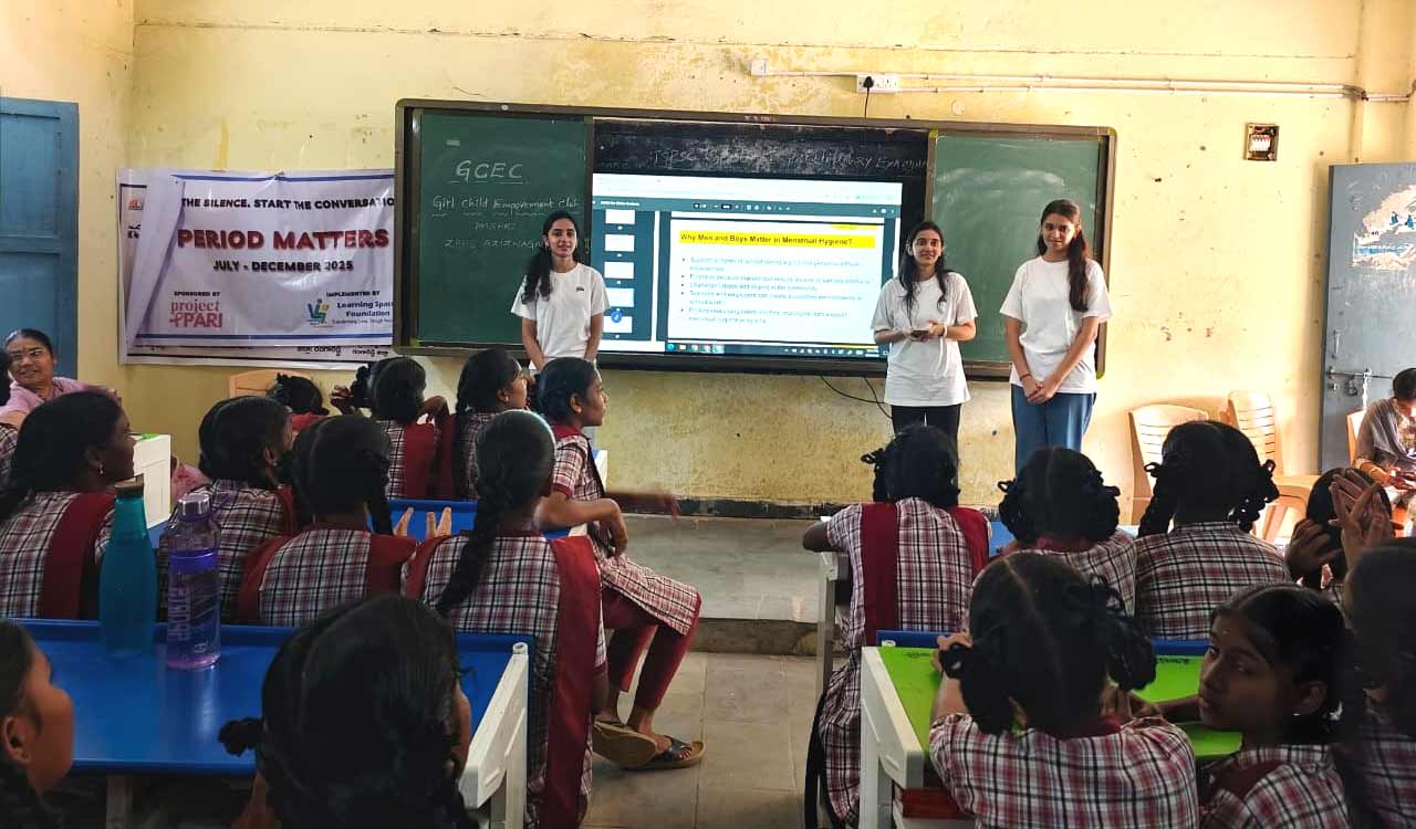 Hyderabad students launch Project Pari to raise awareness on menstrual hygiene
