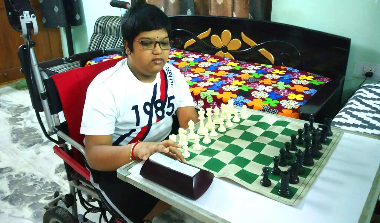Hyderabad teen with muscular dystrophy shines at international chess championship