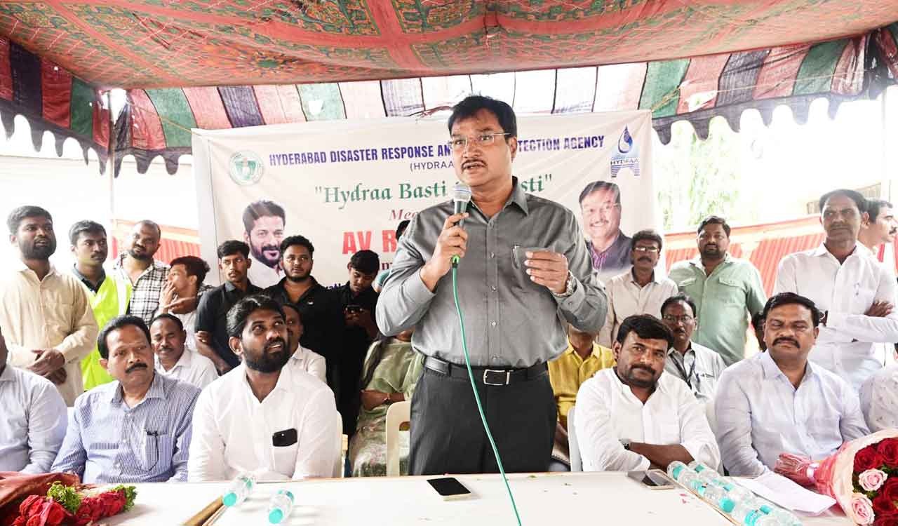 Hydraa’s goal to make Hyderabad city an environmentally friendly city: Ranganath