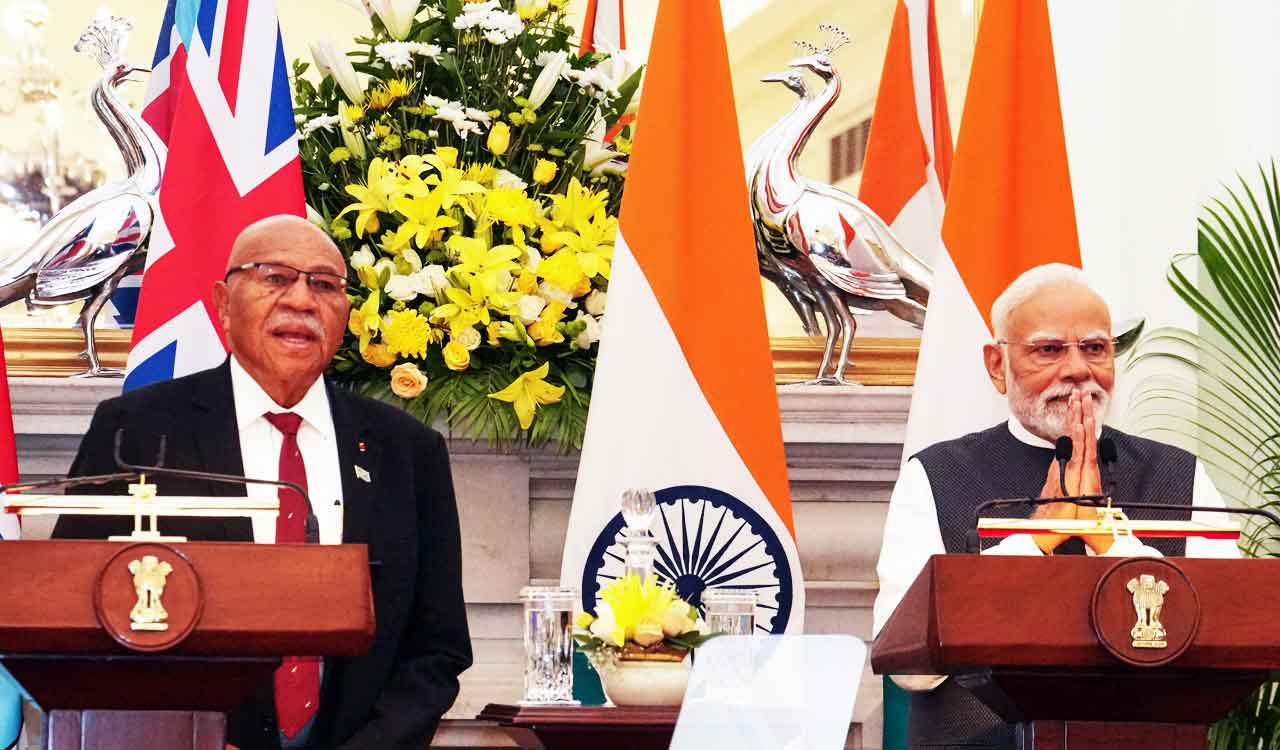 India, Fiji unveil action plan to boost defence ties