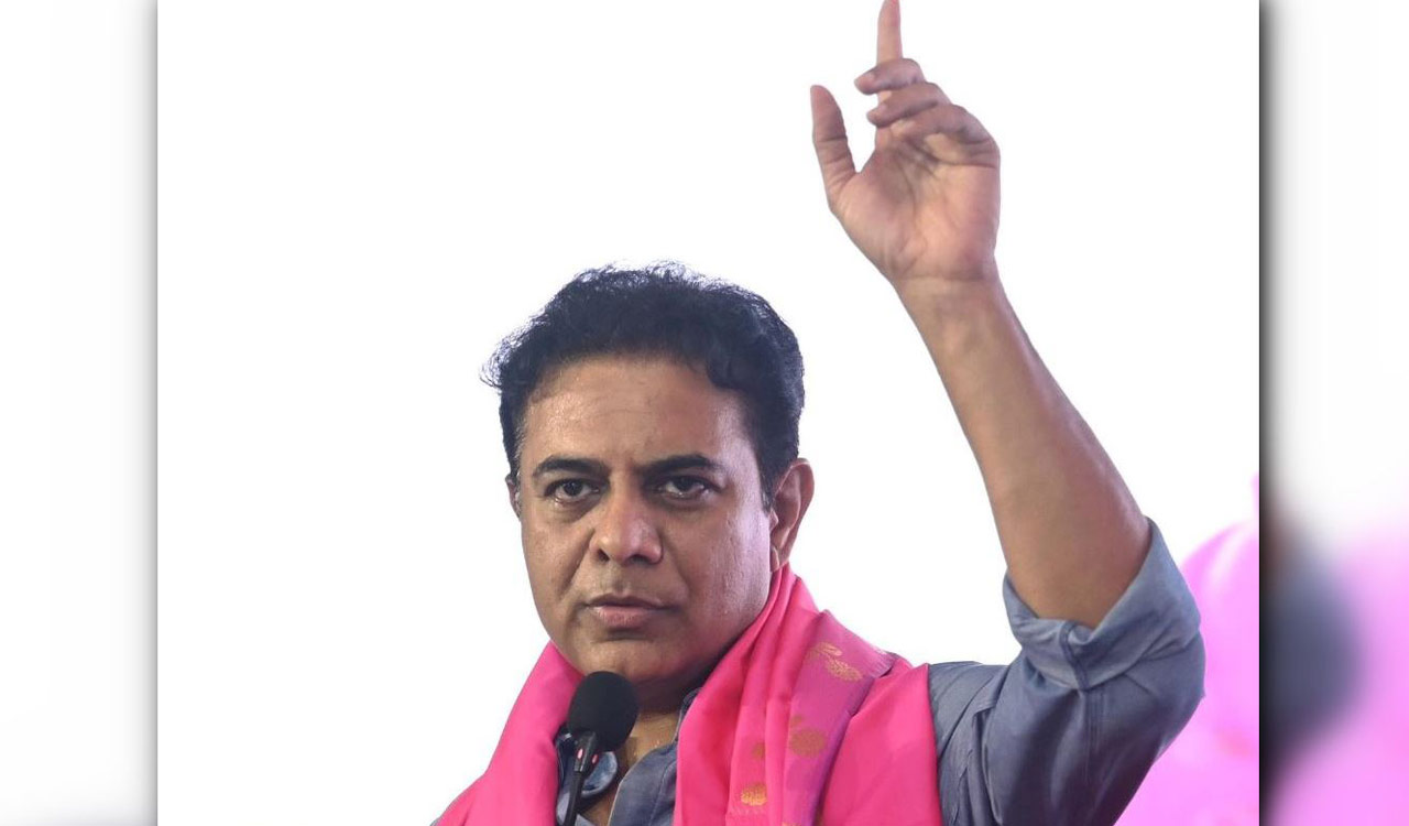 ‘Hopeless governance’: KTR blames Congress policies for Telangana’s economic decline