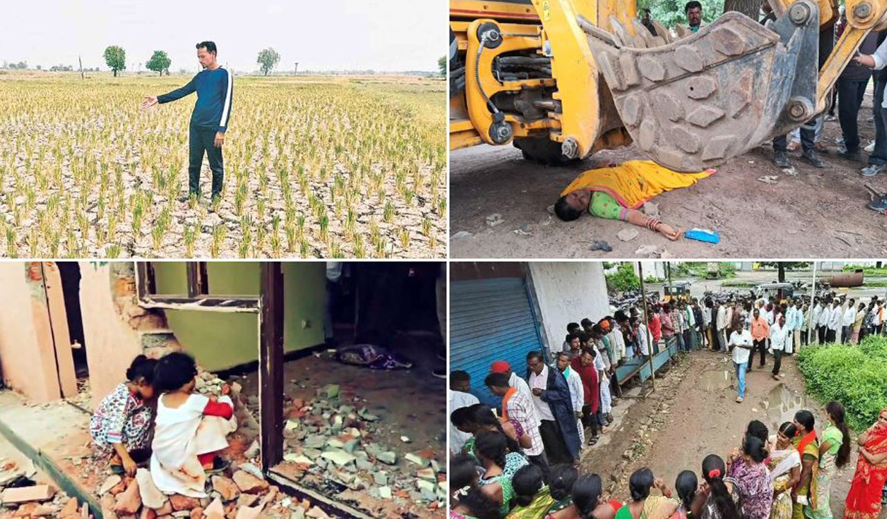 KTR slams Congress with tragic album on World Photography Day