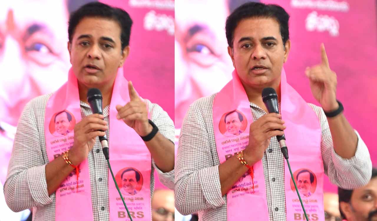 KTR urges voters to ensure BRS victory in Jubilee Hills bypoll