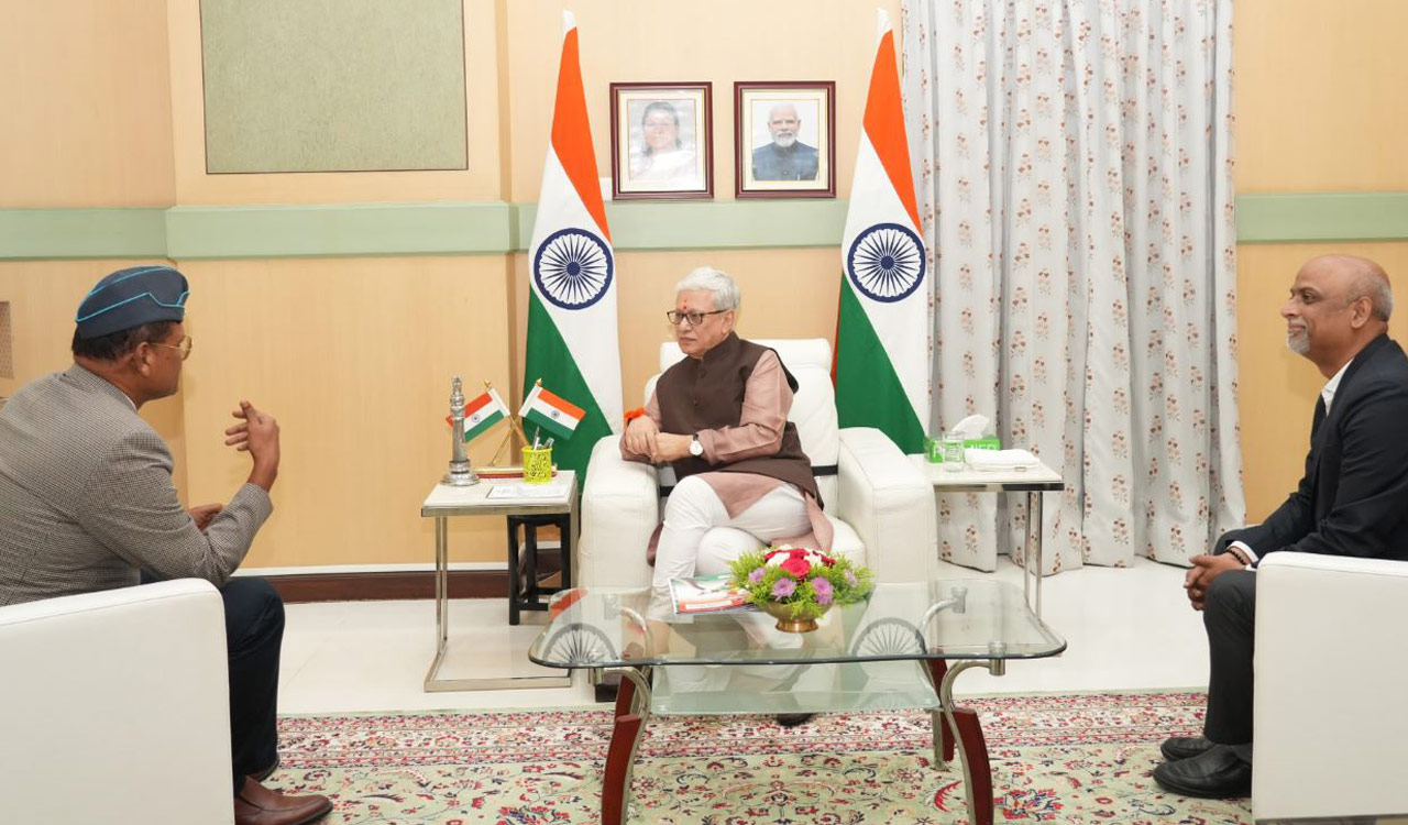 Kargil war veteran Group Captain GJ Rao calls for national suicide prevention policy in meeting with Telangana Governor