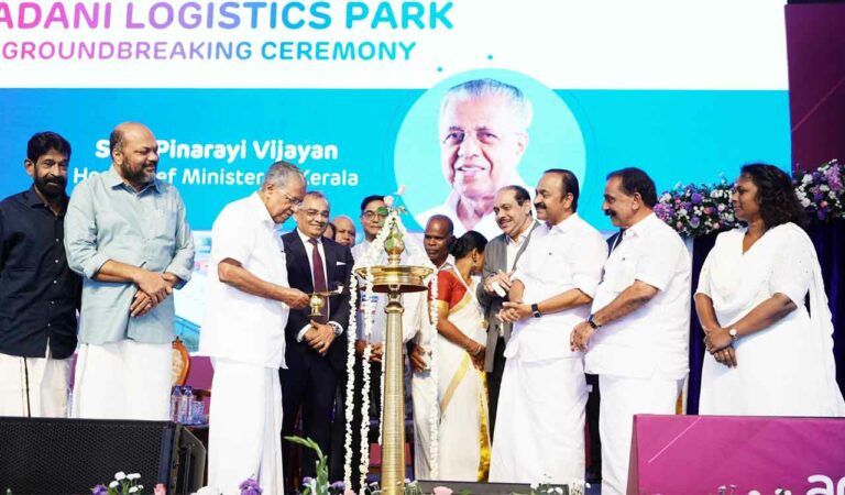 Adani begins work on Rs 600 crore Kochi logistics park, to create 1,500 jobs