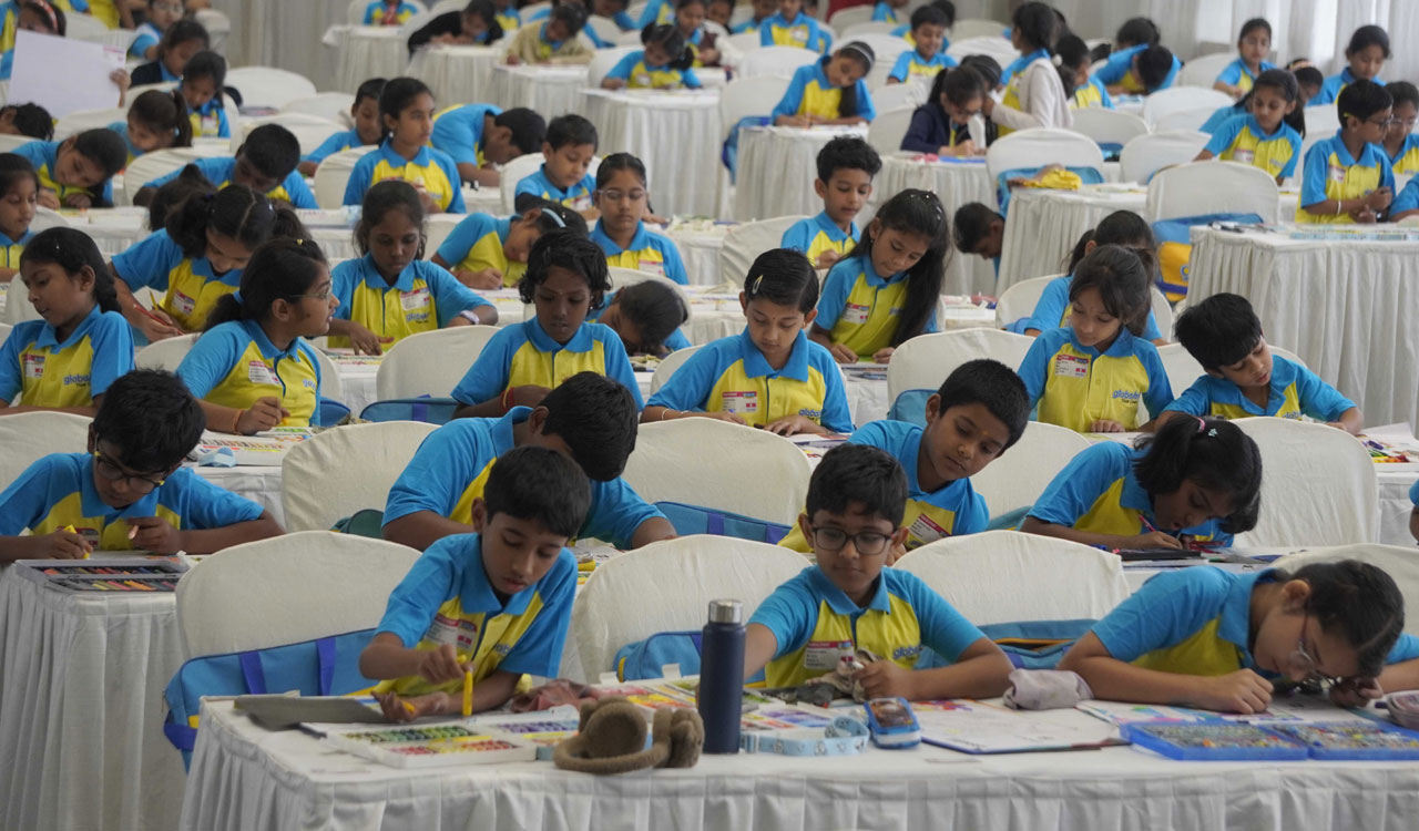 Kolor Champ 2025 showcases 570 young artists’ vision of Hyderabad