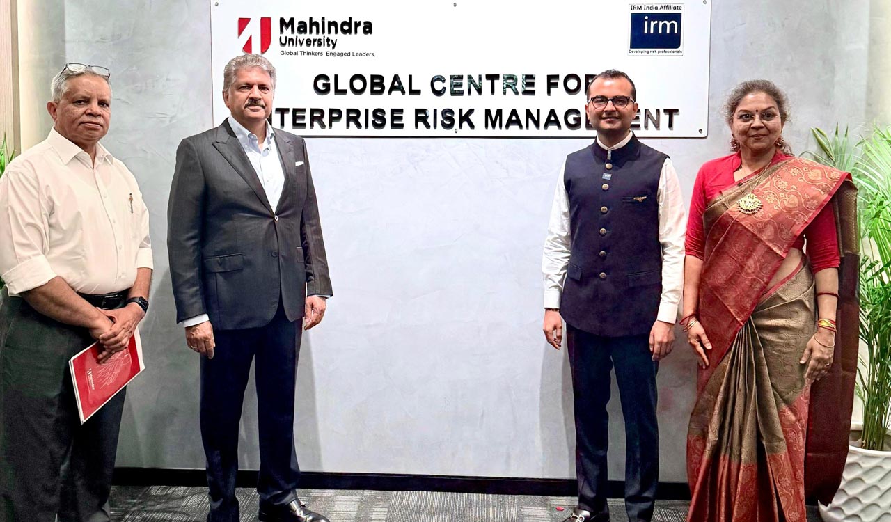 Mahindra University launches global centre for enterprise risk management