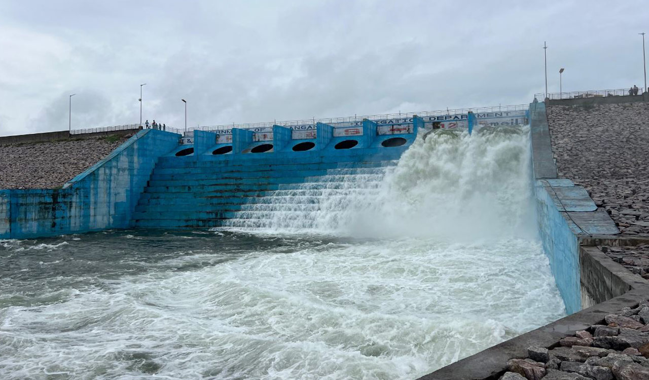 Water pumping begins into Mallanna Sagar with 30 TMCft target