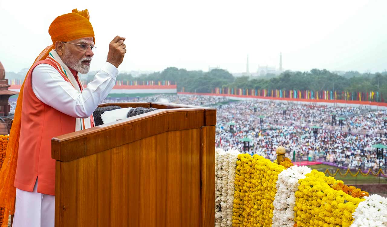 Desi semiconductors, jet engines among Modi’s bold announcement for New India