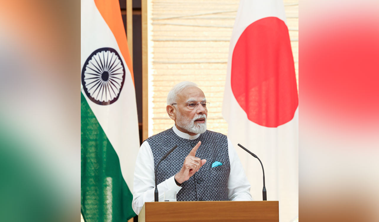 PM Modi calls Japan visit “productive,” signs multiple strategic pacts