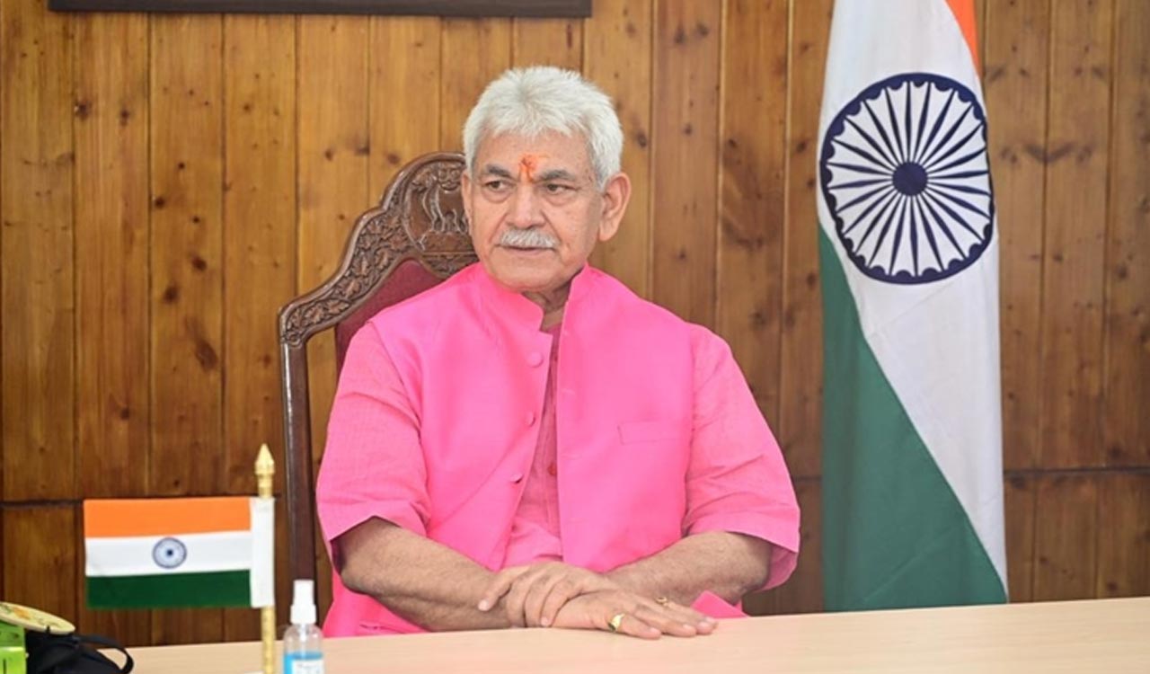 Fear of terrorists almost ended in Kashmir: Lieutenant Governor L-G Manoj Sinha