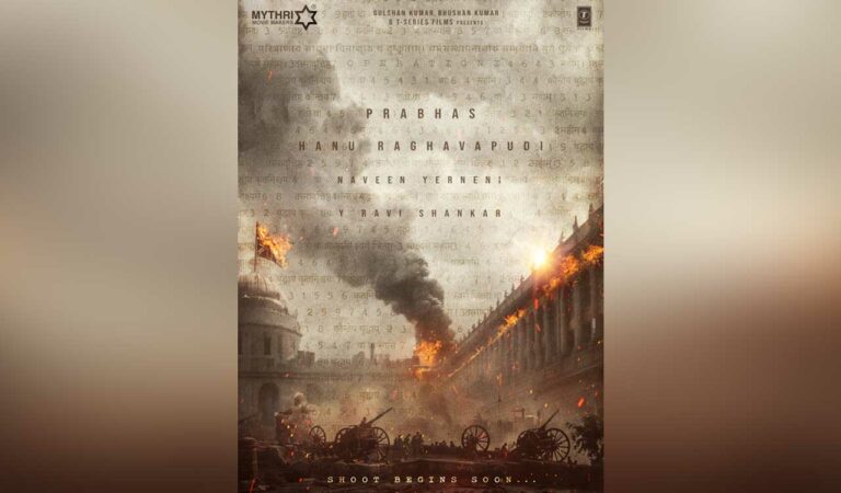 Makers of Prabhas’s upcoming film warn against sharing leaked set pics