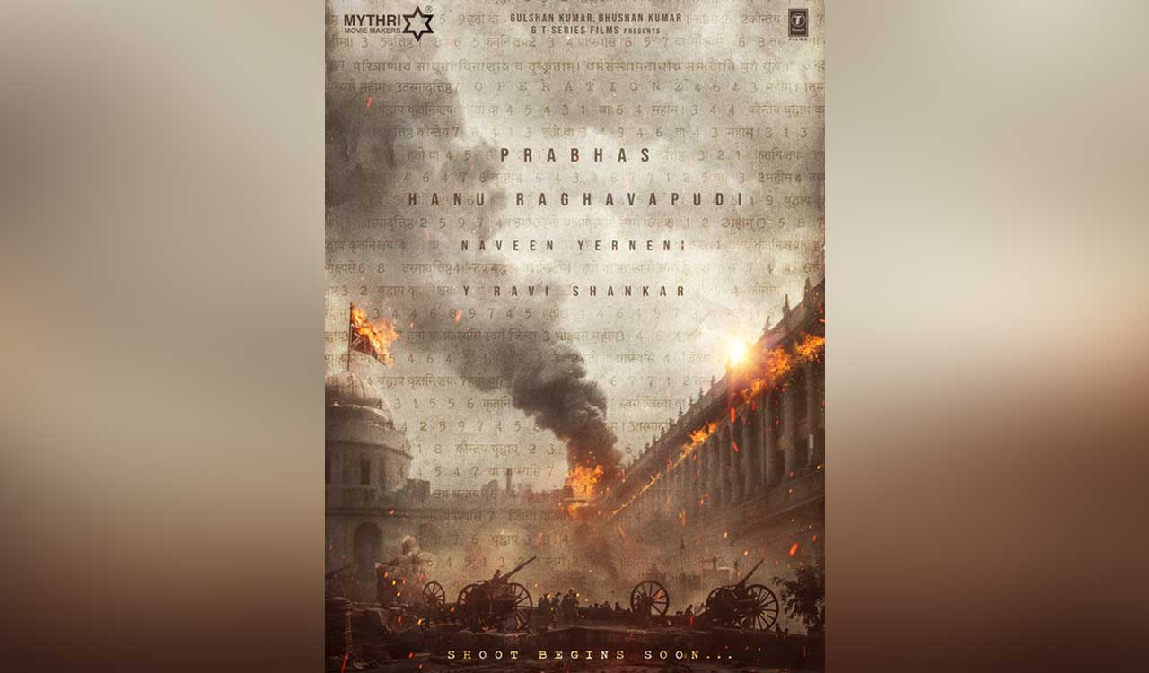 Makers of Prabhas’s upcoming film warn against sharing leaked set pics