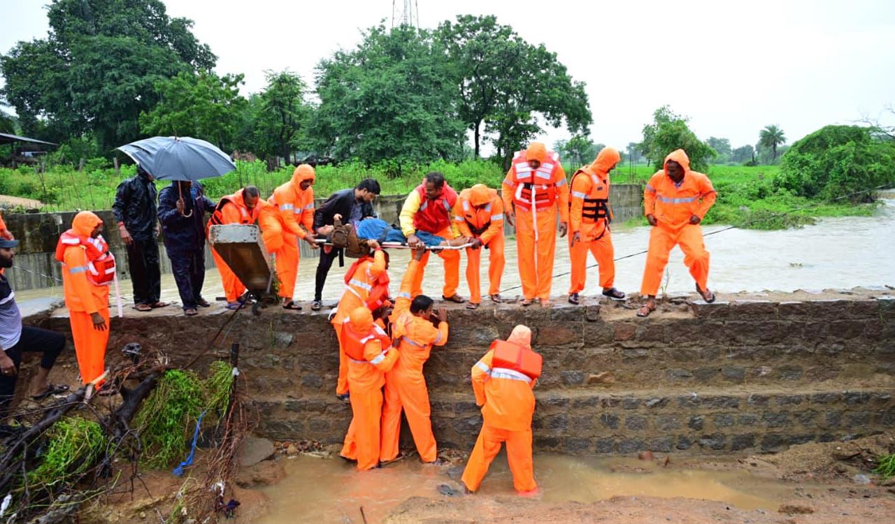 NDRF rescues pregnant woman, ensures safe delivery in Medak
