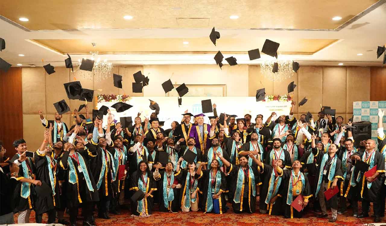 Nelson Business School holds convocation in Hyderabad
