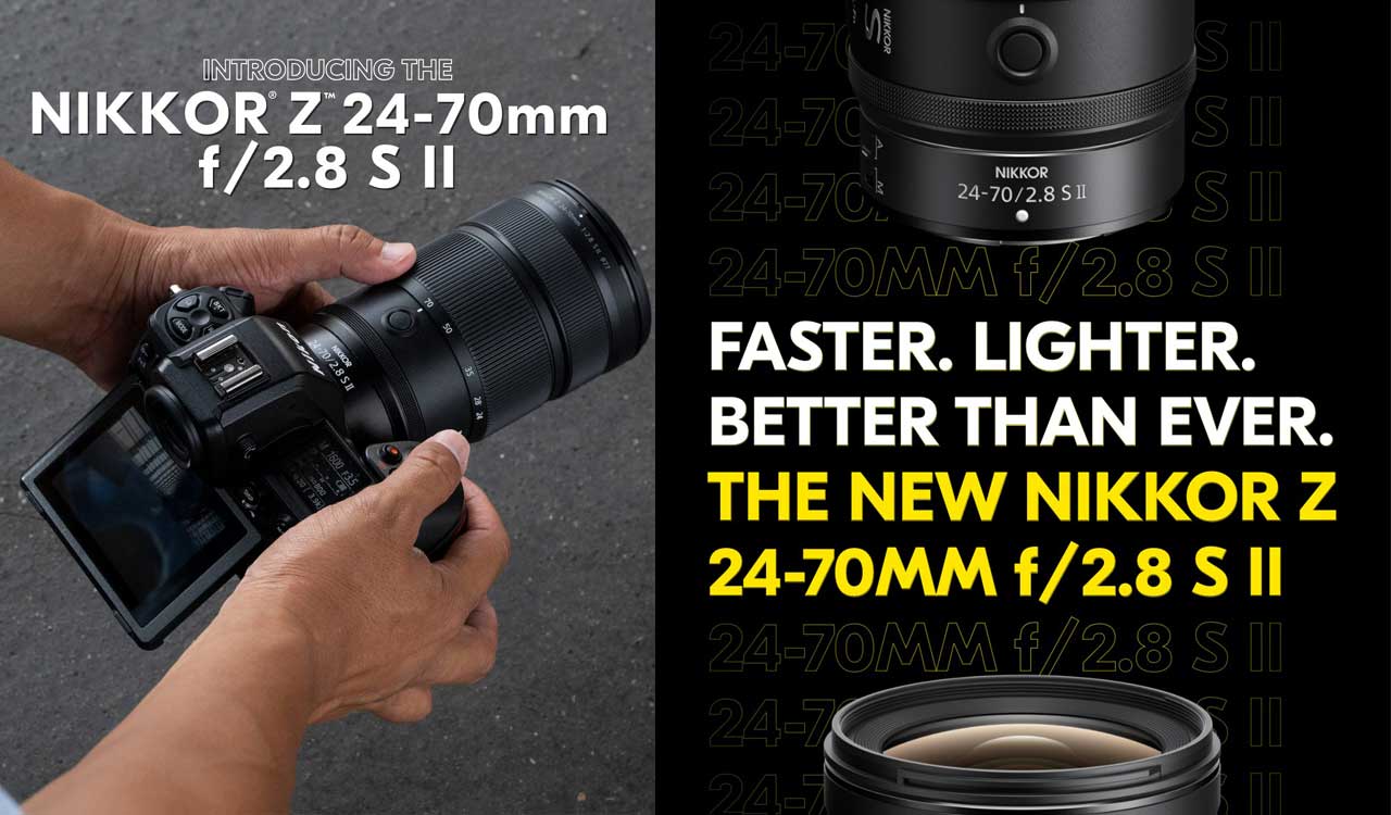 Nikon launches NIKKOR Z 24-70mm f/2.8 S II with fastest autofocus and lightest design in its class