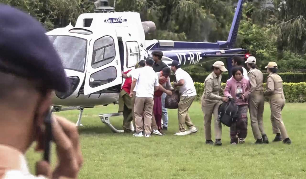 287 more rescued in Uttarkashi as govt deploys four choppers for evacuation