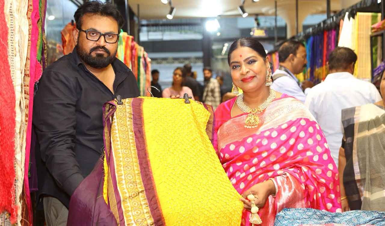 De Sons Patola art textile exhibition launched in Hyderabad