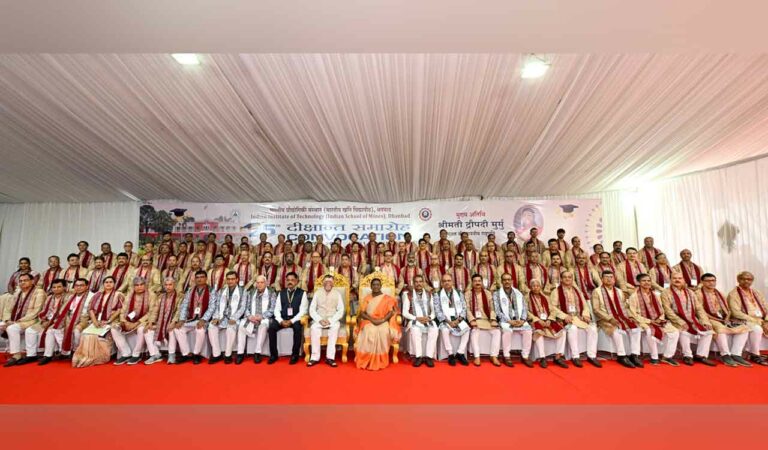 President Murmu urges young minds to shape India's future at IIT-ISM convocation