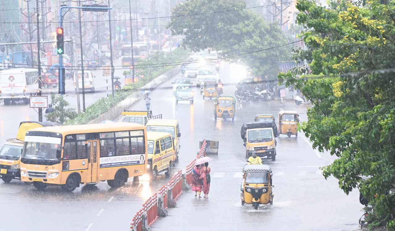 Rainfall batters Hyderabad; parts of city choke under 120 mm downpour