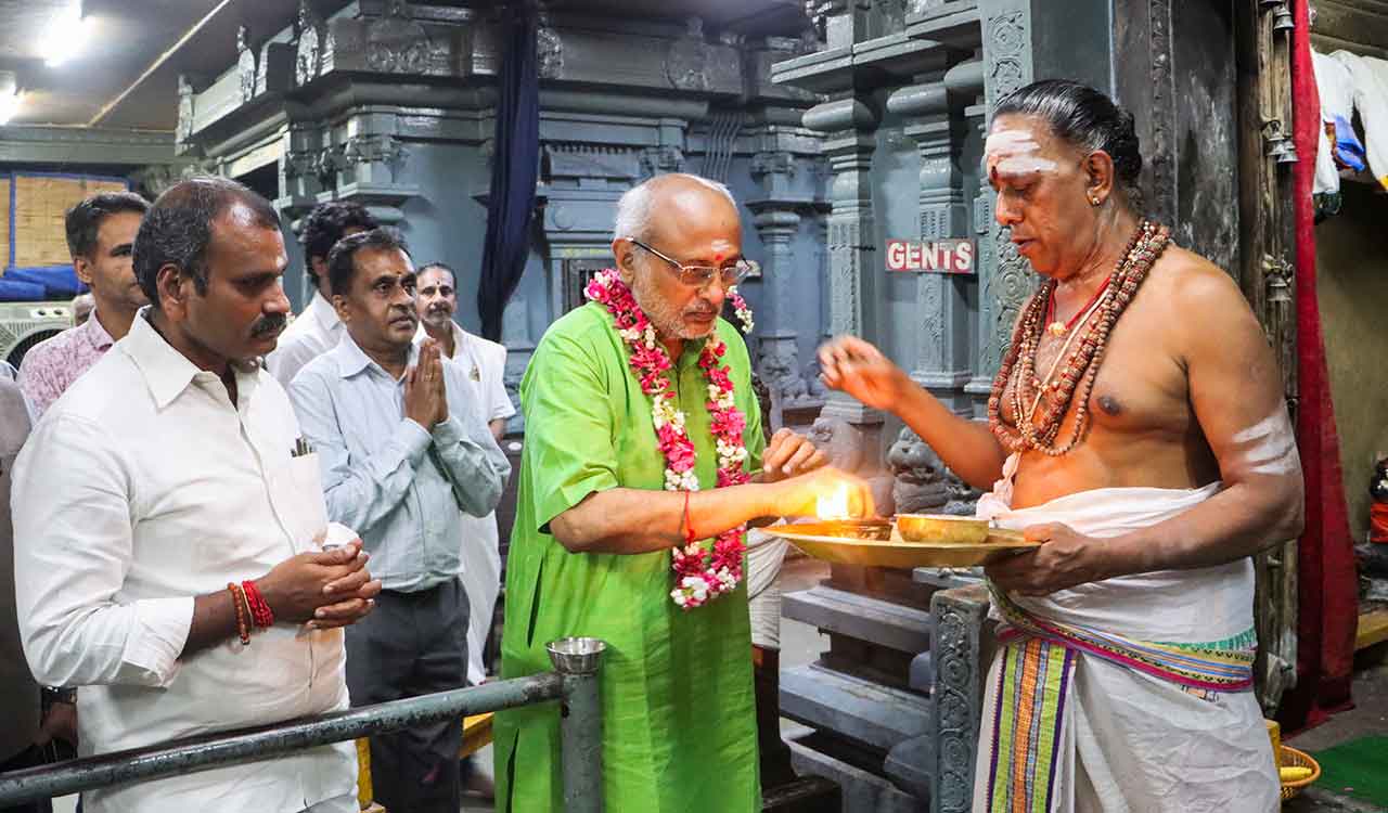 NDA candidate Radhakrishan files nomination papers for vice presidential election