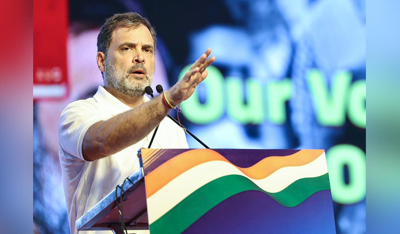 Rahul Gandhi launches ‘Vote Chori’ campaign, seeks release of digital voter rolls