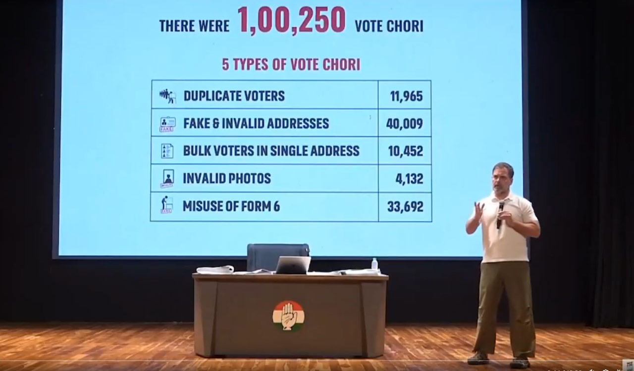 Karnataka Election Commission rebuts Rahul Gandhi’s claims of voter fraud in Mahadevapura