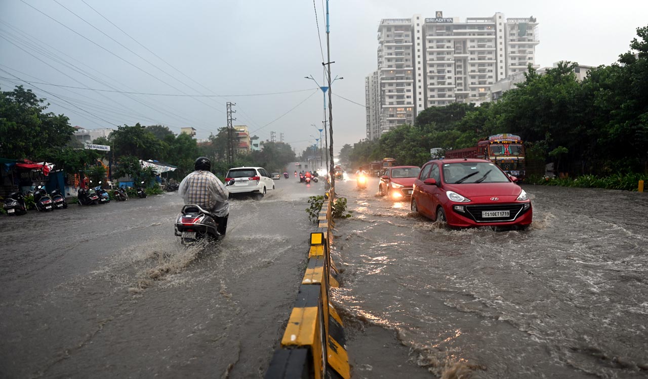 Hyderabad records highest rainfall of season; parts of city received over 150 mm of rain