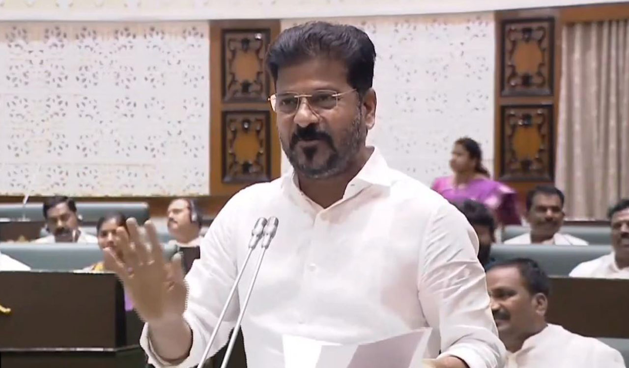 Telangana Assembly session: Revanth Reddy accuses BRS of distorting facts