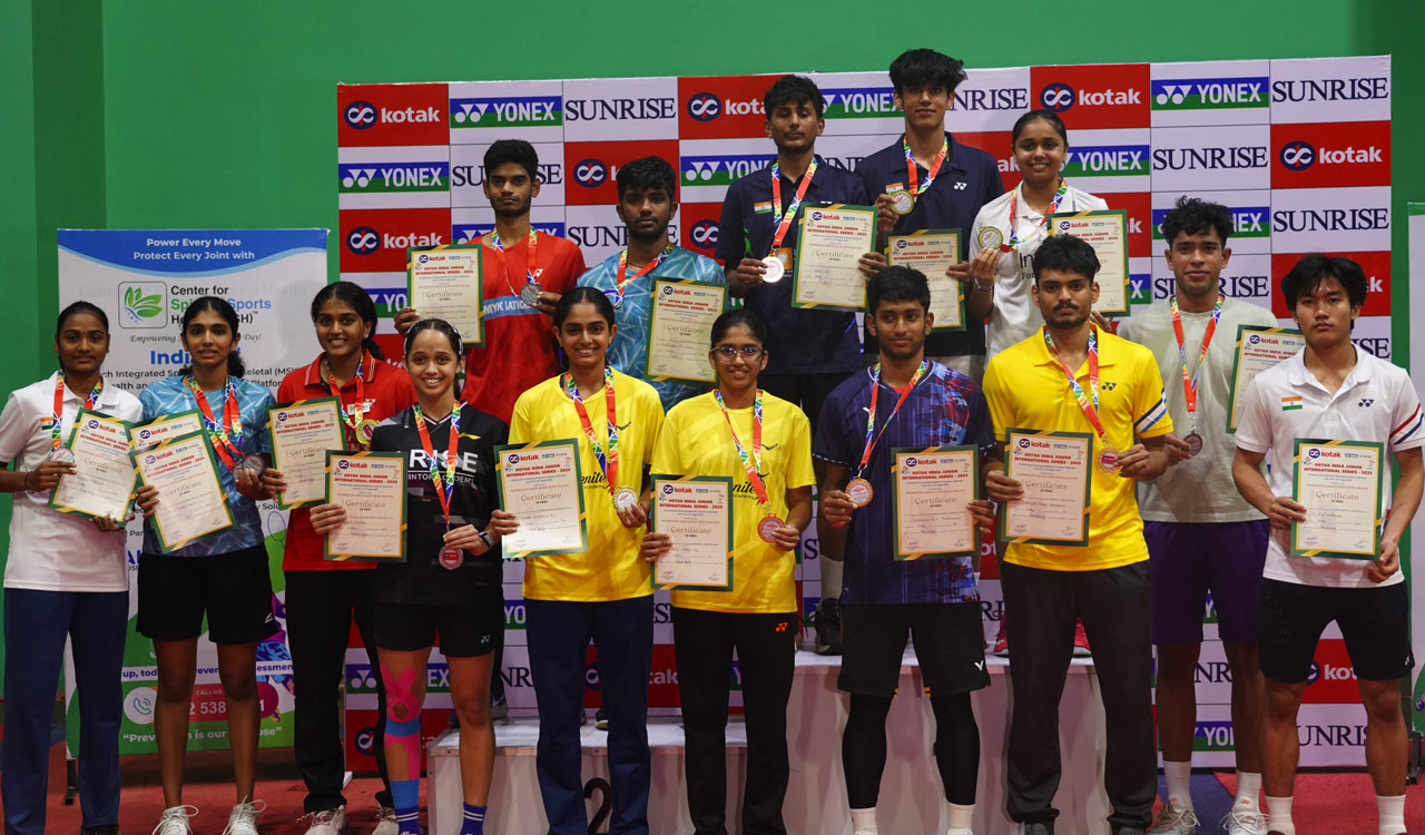 Rounak and Shriyanshi clinch singles titles in India Junior International Series