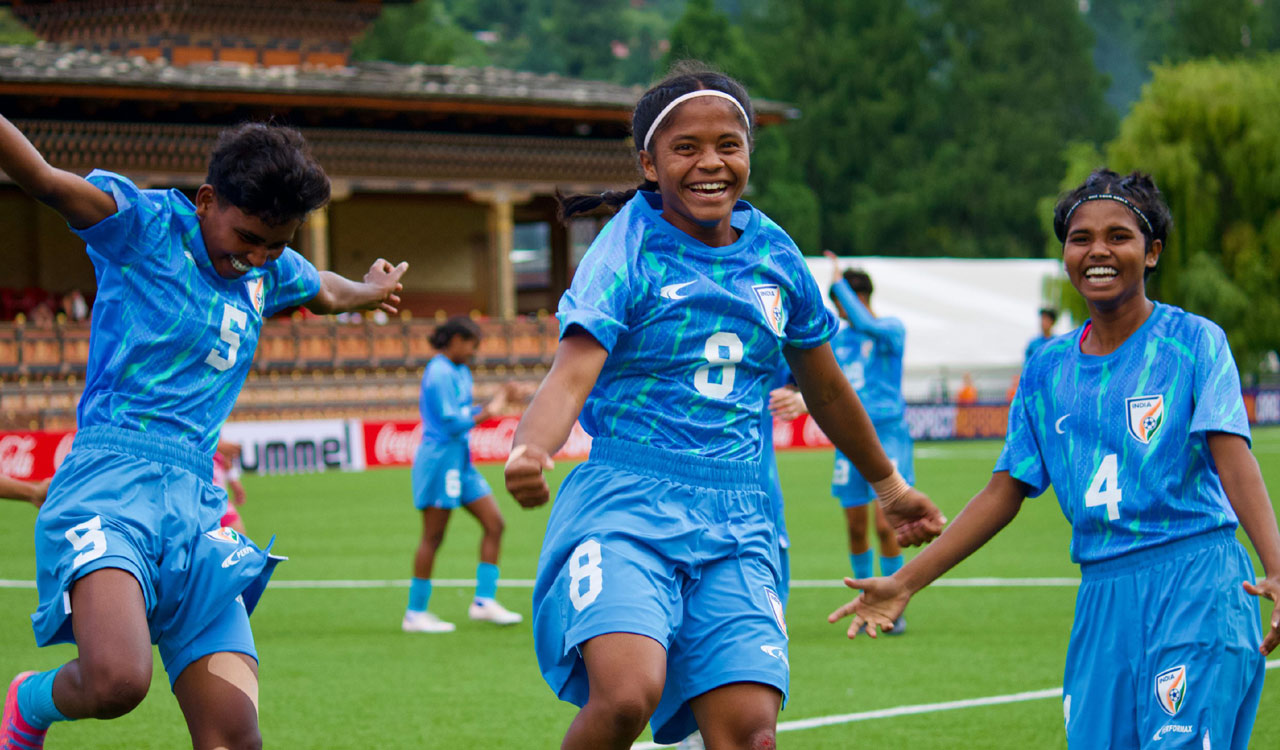 Young Tigresses crush Bhutan 8-0 to stay unbeaten in SAFF U-17