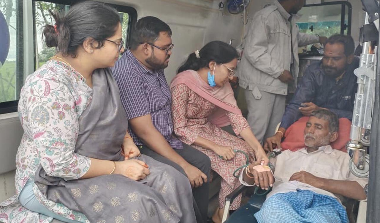 Stranded shepherd rescued after 30 hours in Nirmal