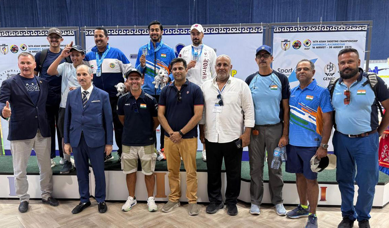 Indian shooters create history with record 50 gold medals at Asian championship