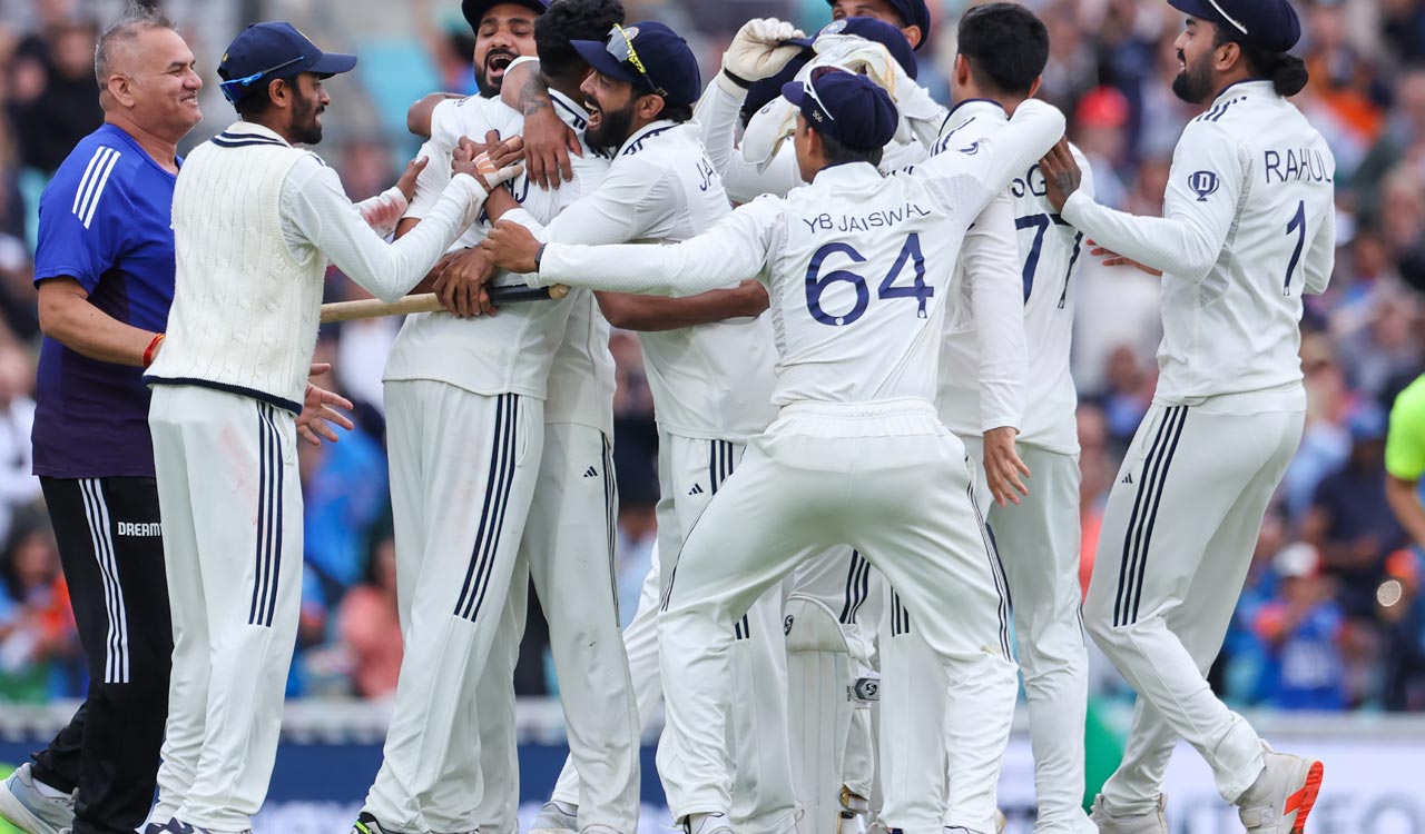 5th Test: Mohammed Siraj’s five-for powers India to thrilling six-run win, level series 2-2