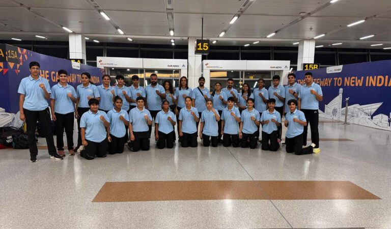 Indian boxing team for international meet in China