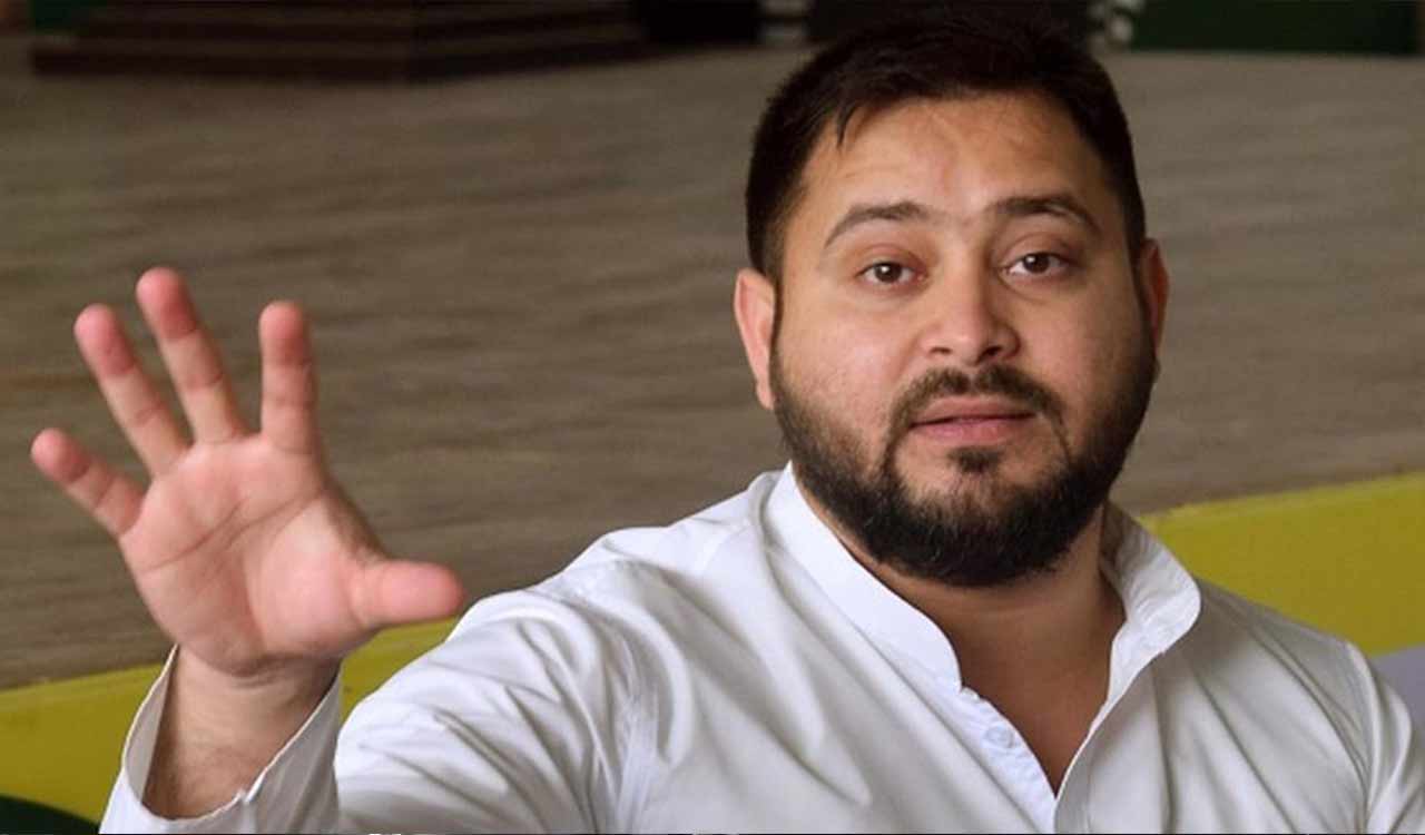 Tejashwi Yadav accuses BJP of misusing EC to snatch voting rights in Bihar