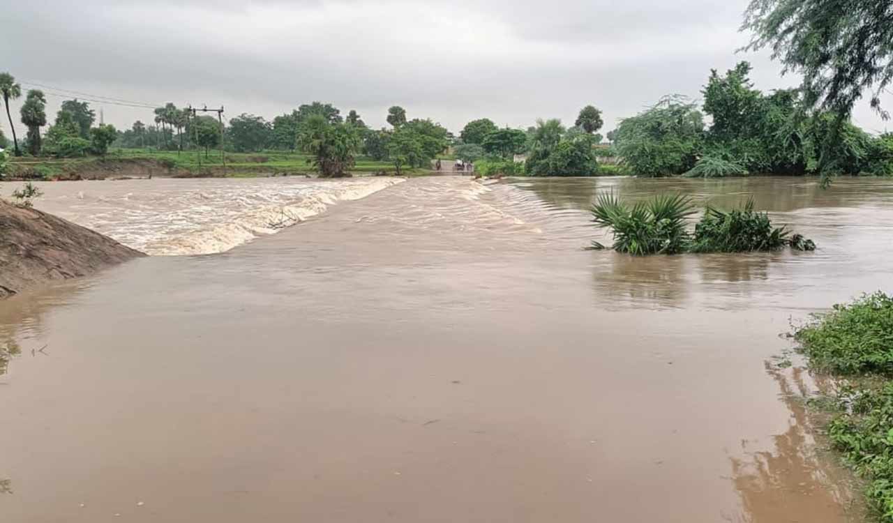 Telangana districts pounded by heavy rain, Hyderabad on alert for heavy downpour