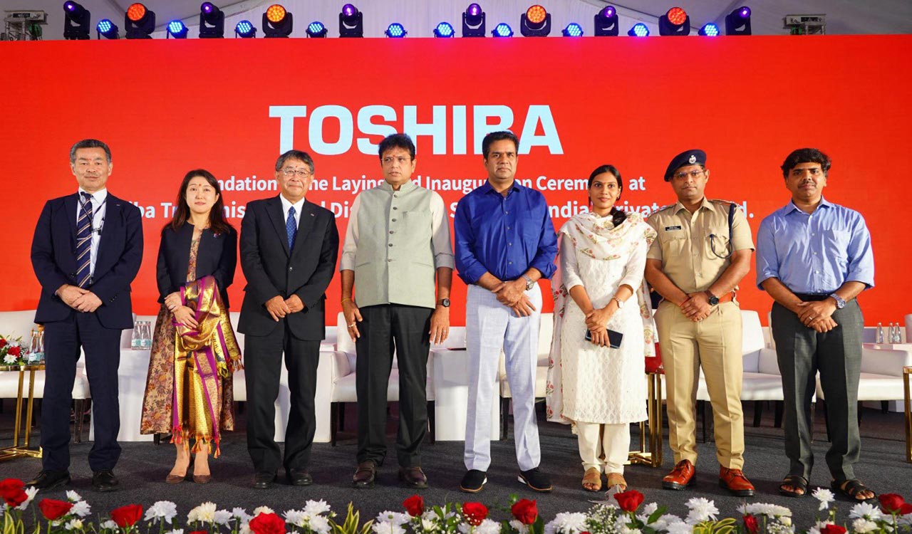 Toshiba invests Rs 347 crore in Telangana manufacturing units