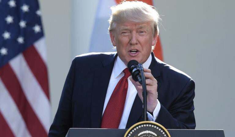 We get along with India very well: Trump