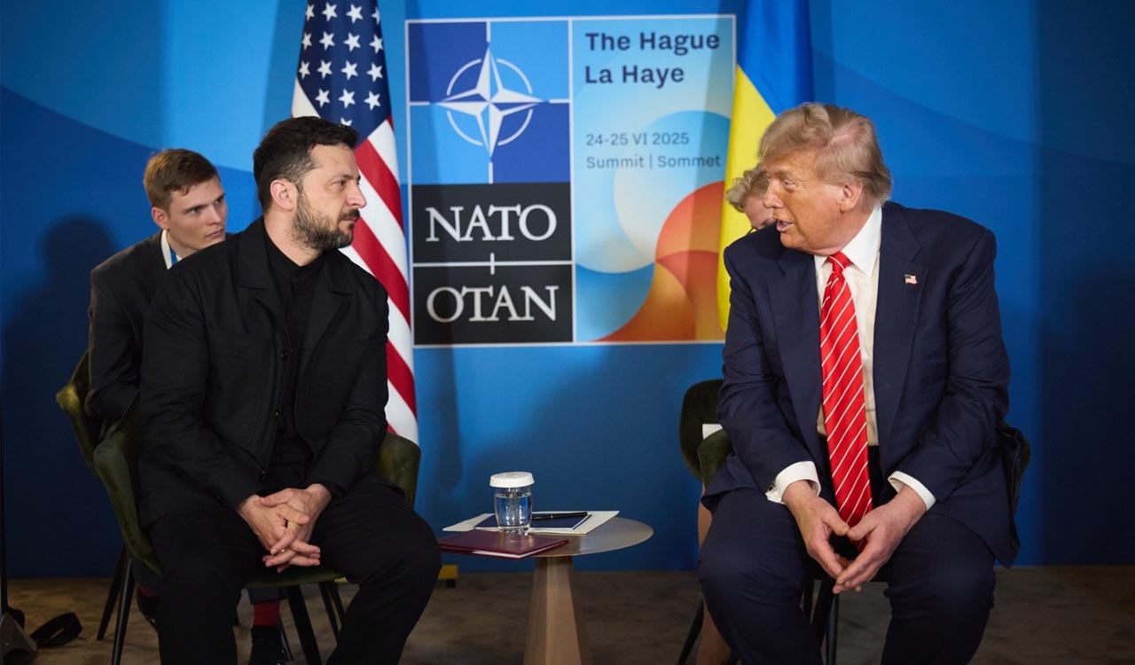 Trump turns pressure on Zelensky saying he should give up territory