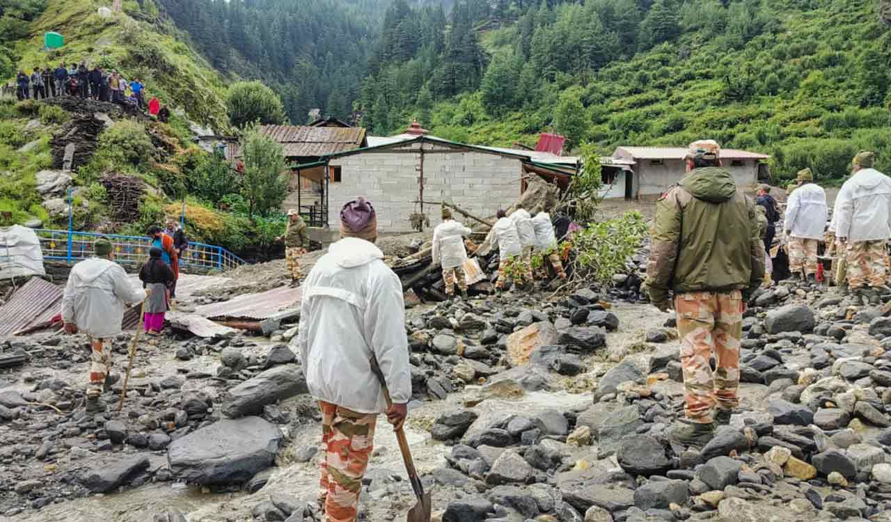 One dead, 150 rescued in flood-hit Dharali; search on for dozens missing