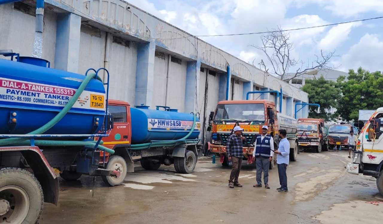 Complaints mount as HMWSSB technical snag disrupts tanker supplies