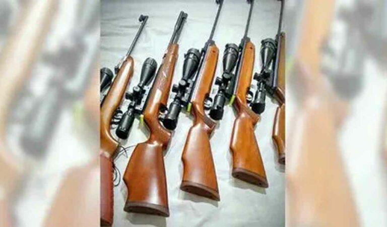 weapons seized