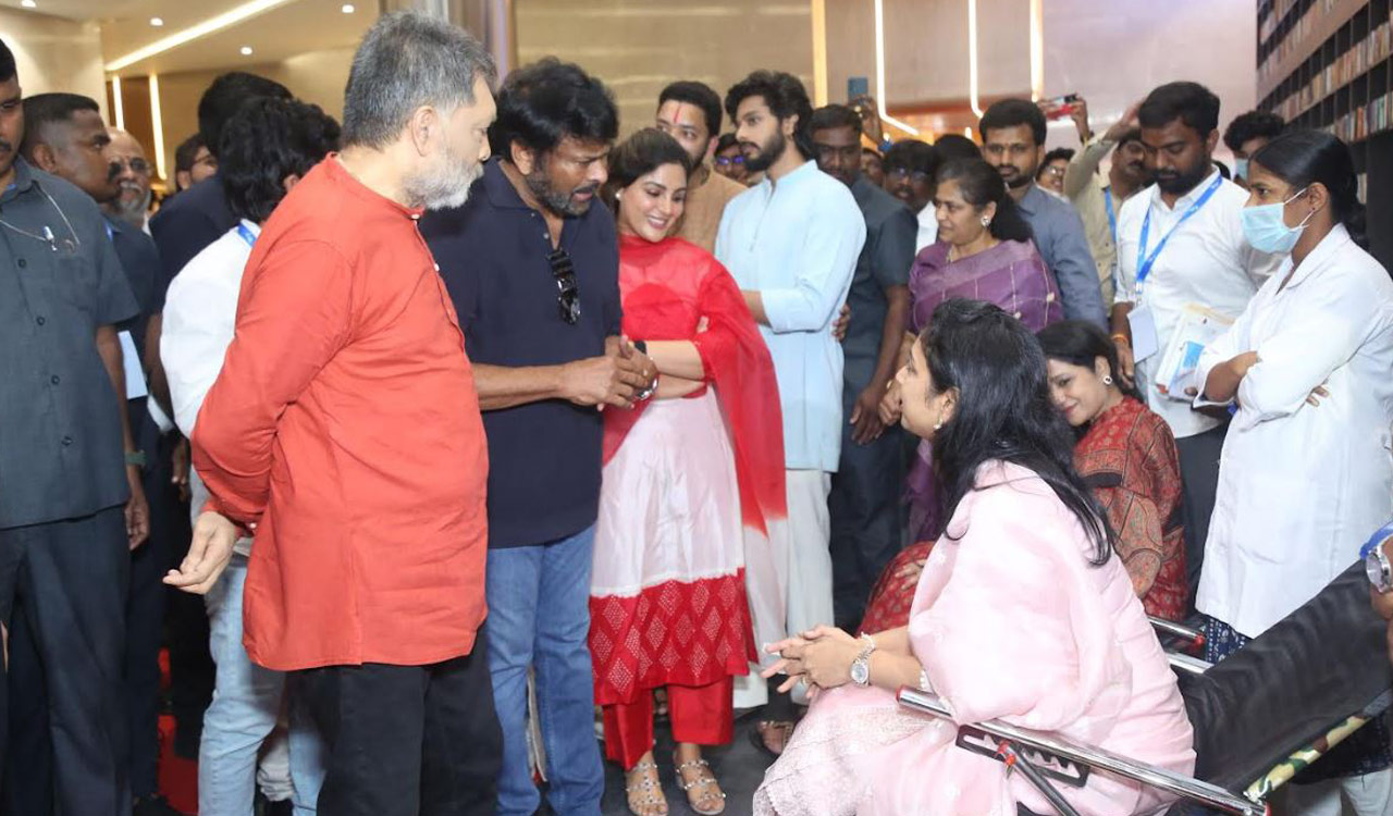Chiranjeevi, Phoenix Foundation host mega blood drive for Armed Forces