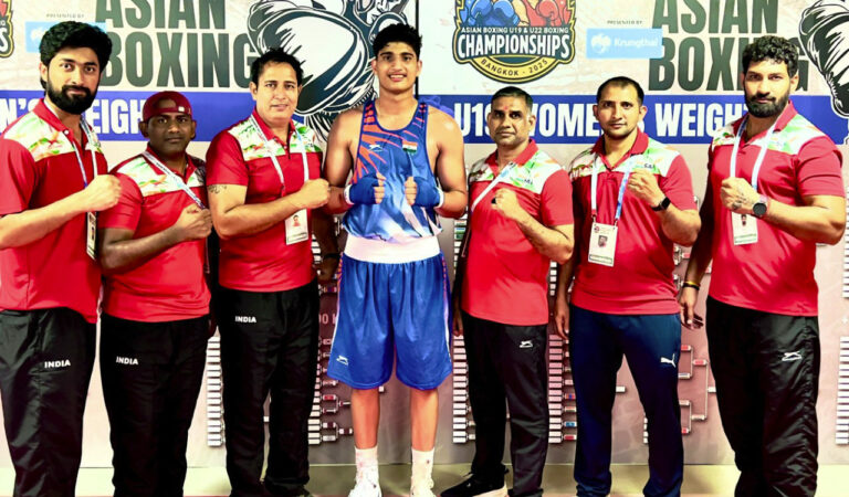 sports ten indian boxers enter u 19 asian boxing championship finals