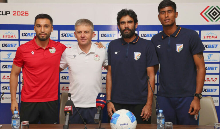 India face Tajikistan in CAFA Nations Cup opener