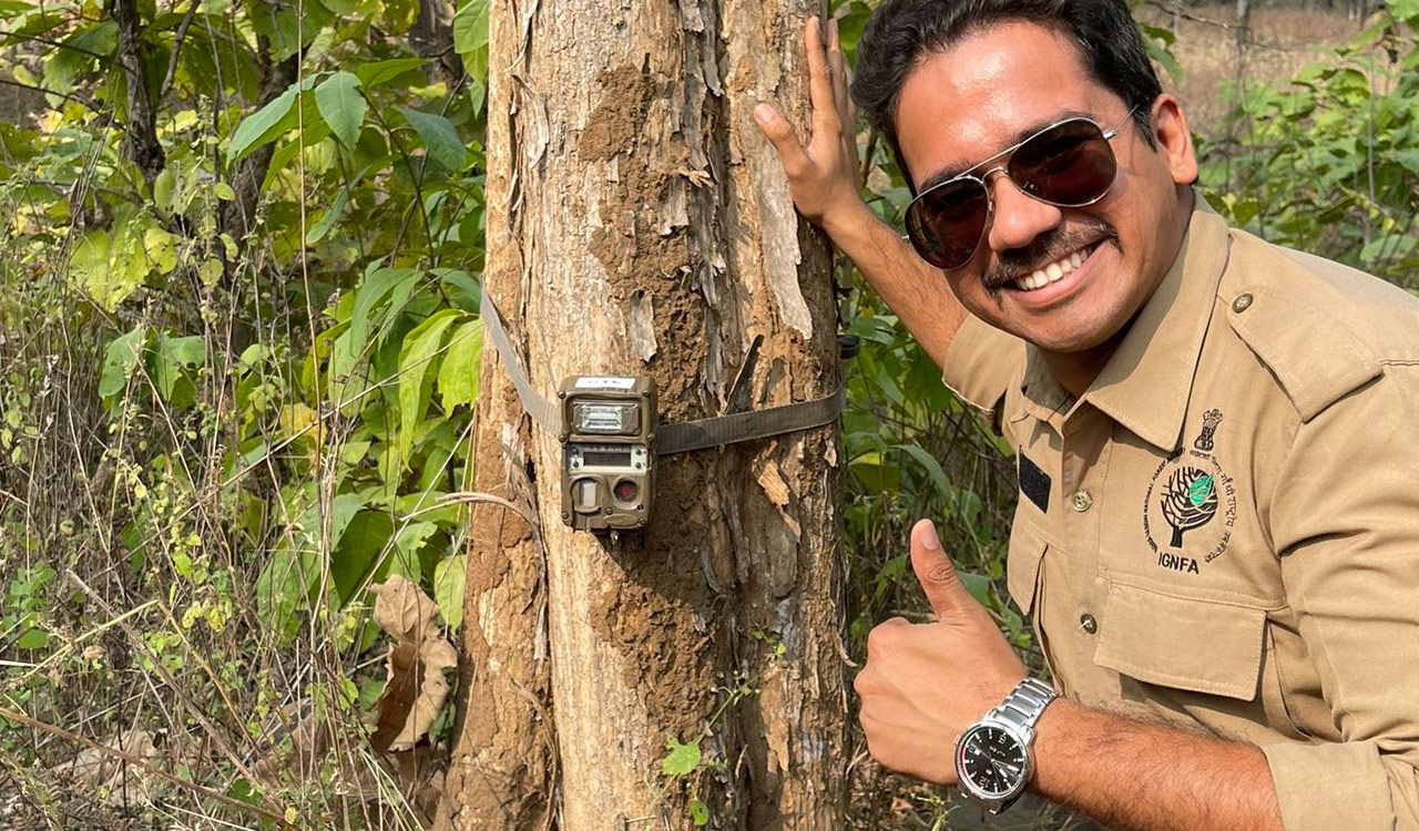 Forest dept battles theft, vandalism of camera traps across Telangana