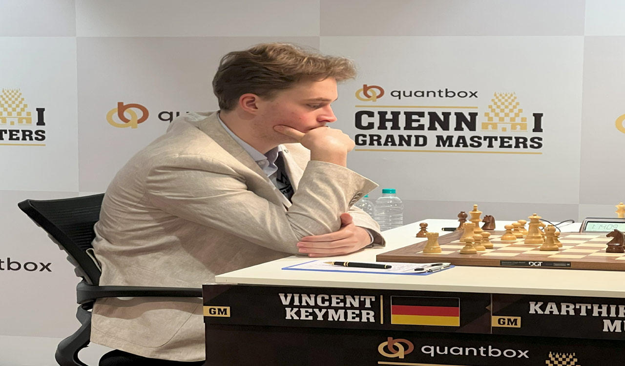 Keymer stays perfect with third straight win at Chennai Grand Masters